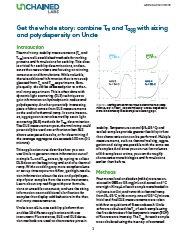 Get the whole story: combine T<sub>m</sub> and T<sub>agg</sub> with sizing…